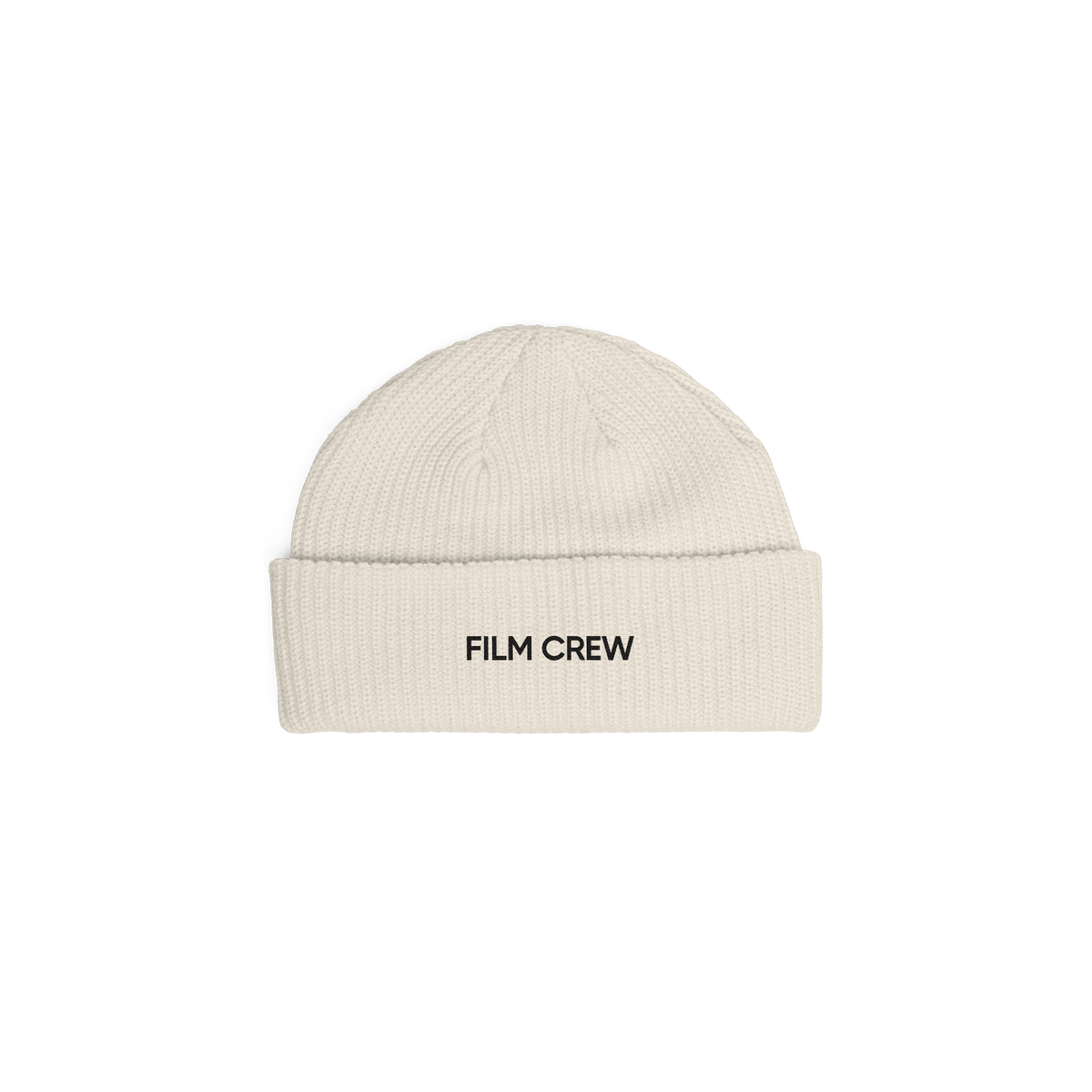 FILM CREW CUFF BEANIE Ecru