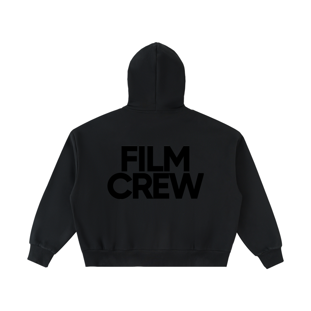 FILM CREW ZIP heavyweight fleece full-zip hoodie, back